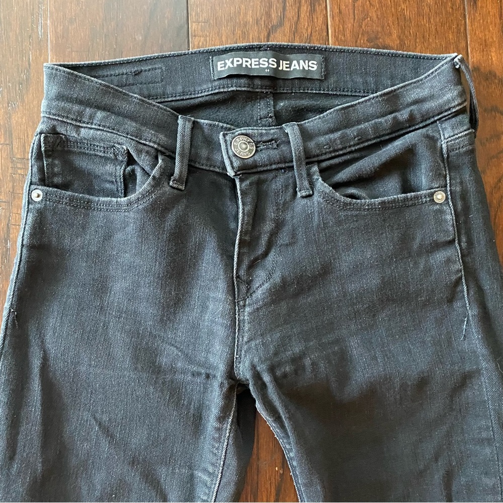Express Black Skinny Jeans - Size 0s